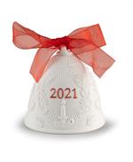 2021 Lladro Bell - Re-Deco Red