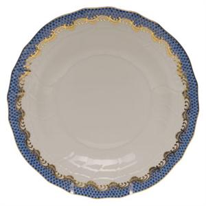 Herend - Fish Scale Blue Dessert Plate