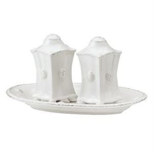 Juliska - B&T White Salt & Pepper Shakers