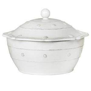 Juliska B&T White Large Round Casserole