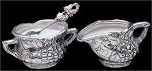 Arthur Court - Grape Sugar/Creamer Set (3 Piece Set)