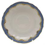 Herend - Fish Scale Blue Canton Saucer
