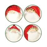 Vietri - Old St. Nick Assorted Canape Plates