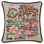 Catstudio - Oklahoma Hand-Embroidered Pillow